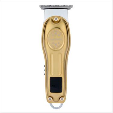 Imagem de Maquina de Barbear Pritech Masculina Aparador de Pelos 10W, U, Dourado