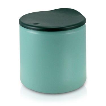 Imagem de Lixeira De Pia - Mesa- Escritorio De 4l - Linha Loft Turquesa