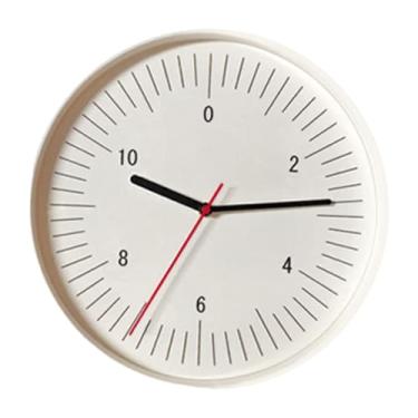Imagem de Generic Relógio de parede decorativo, fácil, leve e redondo, ideal para casa de campo, escritório, café, bar, quarto ou sala de estar, Cor