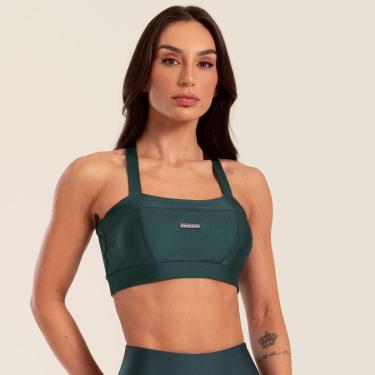 Imagem de Top Faixa Com Recortes Platinado Com Bojo Donna Carioca-Feminino