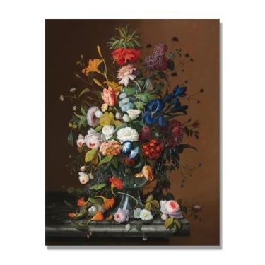 Imagem de NHLDZYH Arte de parede em tela colorida para especiarias e colher de tempero | Decoração de cozinha vintage | Arte moderna para casa e sala de jantar B111. Tela somente 70x90cm-27,6x35,4 pol