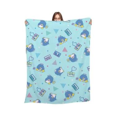 Imagem de Cobertor De Pelúcia Macio E Quente Com Estampa De Smoking Engraçada Pa