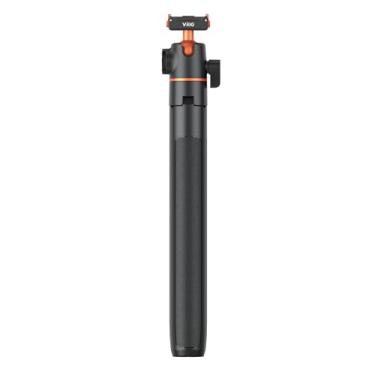 Imagem de VRIG Tripé de bastão de selfie para câmera de ação de 139.7 cm para DJI Osmo Action 5 Pro/4/3, adaptador magnético de liberação rápida, cabeça esférica de 360° e suporte de sapata fria, haste