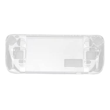 Imagem de KIMISS GP-806 Capa Protetora Transparente para Steam Deck - Capa Rígida para PC Resistente a Arranhões Com Aderência Ergonômica e Proteção Total