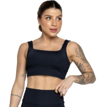 Imagem de Top Fitness Feminino Vekyo Smart – Alça Grossa, Alta Compressão, Sem Bojo para Academia e Treino-Feminino