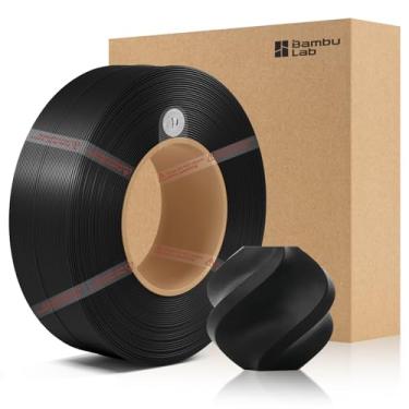 Imagem de 3DTOOLS Bamboo LAB Filamento PLA Lite original para mini impressora 3D Bambu LAB X1, P1P, P1S, A1, A1 (Preto 16100)