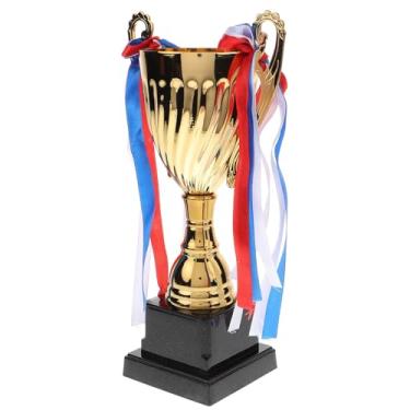 Imagem de NUOBESTY Taça Troféu, Prêmio Grande Troféu Ouro 38 cm para Esportes, Competições, Torneios, Lembranças de Festa, Vencedores de Prêmios, Recompensas de Jogos