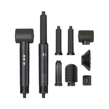 Imagem de Escova Secadora De Cabelo 7 Em 1 Sem Escova De Alta Velocidade Com Dif