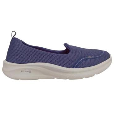 Imagem de Tênis activitta calce fácil ref 4853.100 feminino, Cobalto, Rosa, 36