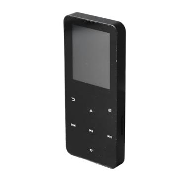Imagem de Dioche Leitor de Música MP3 Player Touch Control Portátil Mini Estudantes Music Video Player Com Alto-falante Embutido Bateria 500mAh Preto