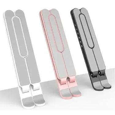 Imagem de Suporte Para Notebook Dobrável Stand E Ajustável(Aleatória)