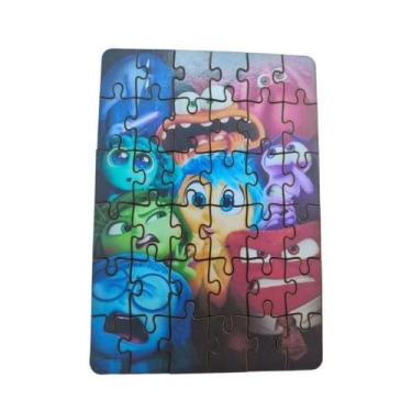 Imagem de Quebra-Cabeça Infantil Divertidamente 36 Peças MDF 18x26 - Brother'S M