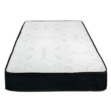 Imagem de Colchão de Solteiro Branco Bordado D-28 Fênix Colchões