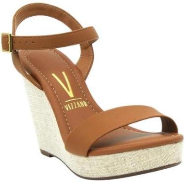 Imagem de Sandália Plataforma Anabela Fechamento Com Fivela Vizzano-Feminino