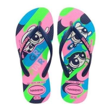 Imagem de Chinelo Havaianas Slim Powerpuff Girls-Feminino