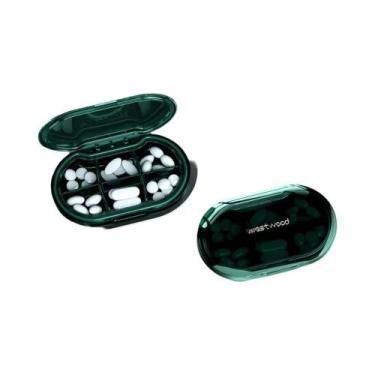 Imagem de Caixa De Remédios Portátil À Prova d'Água Com 4 Compartimentos, Livre 