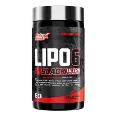 Imagem de Termogênico Lipo-6 Black Ultra Concentrado 60 Cáps - Nutrex Research-Unissex