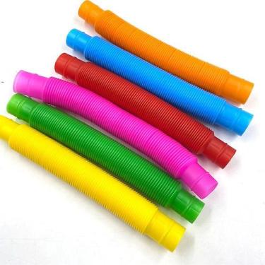 Imagem de Foles telescópicos de brinquedo de descompressão de escape para crianç