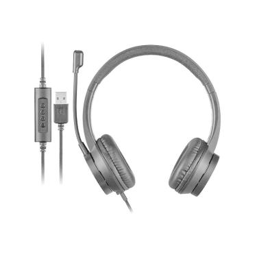 Imagem de Fone Headset USB/USB-C HF1100, Preto, PH501, MULTI