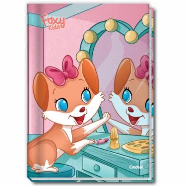 Imagem de Caderno Brochura Universitário 1 Matéria 96 Folhas Foxy Kids Credeal Estampa 1