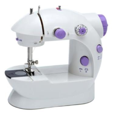 Imagem de Máquina De Costura Reta Portátil Com Pedal