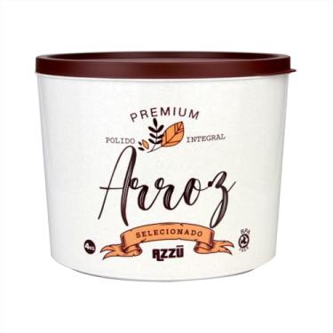Imagem de Genérico, Organiza e Guarda Arroz Premium 4 Kg - Branco Gr