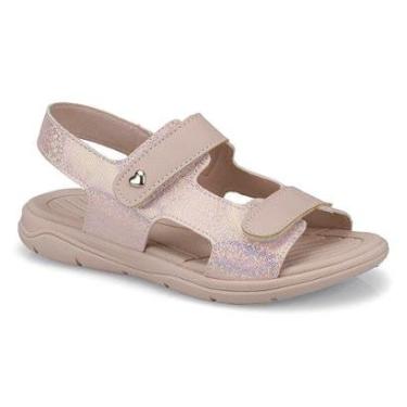 Imagem de Sandália Infantil Feminina Papete Rosa Glitter-Feminino
