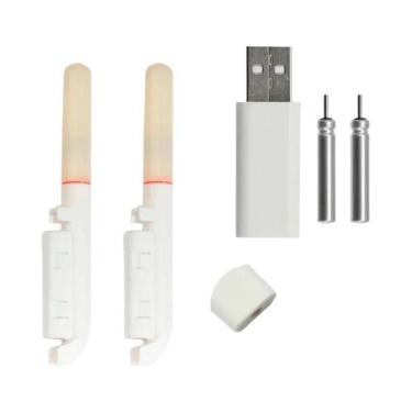 Imagem de Lanterna De Pesca LED Recarregável via USB À Prova d'Água Com Bateria 