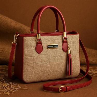 Imagem de Bolsa Tote Feminina Grande Elegante para Dia a Dia - LORENA VITORIA, V