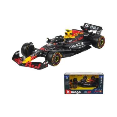 Imagem de Carro De Fórmula 1 Red Bull RB21 Escala 1:43 Bburago Verstappen Tsunod