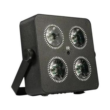 Imagem de Luz LED Par RGBWA UV 6IN1 Sem Fio 4x18W Alimentada Por Bateria 2.4G DM