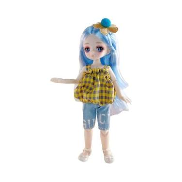 Imagem de Boneca BJD De 23cm Para Crianças, Presente Feminino, Estilo Douyin, Ro