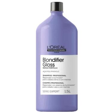 Imagem de Shampoo Blondifier Gloss Série Expert 1,5 litro LOréal - LOREAL