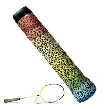 Imagem de Fita adesiva para raquete de tênis, overgrips de tênis de secagem rápida - Fita overgrip de raquete para badminton, aderência de tênis com sensação seca, absorção de suor, fita antiderrapante