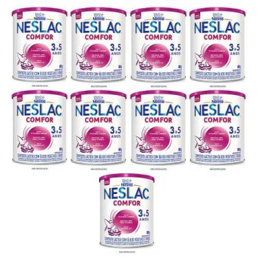 Imagem de Kit 9 Neslac Comfor Composto Lácteo 800g - Nestlé