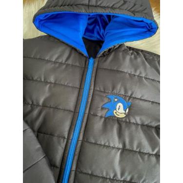 Imagem de Jaqueta Sonic Infantil Puffer Forro de Fibra Outono - Inverno Menino S