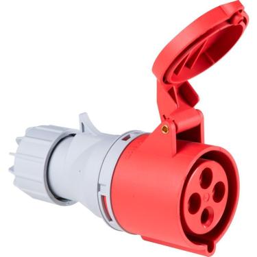 Imagem de Tomada de Acoplamento Industrial 3p+t 32 A 380-415 Vca 6 H