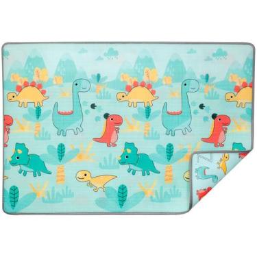 Imagem de Tapete de Atividades Dupla Face Buba Dino, Verde