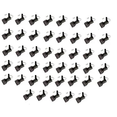 Imagem de Kit 45 Spot Trilho Perfilado Eletro calha Par20 Bulbo OL1