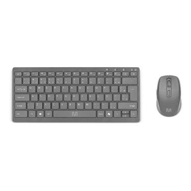 Imagem de Combo Teclado e Mouse Recarregavel Sem Fio Multi - TC404