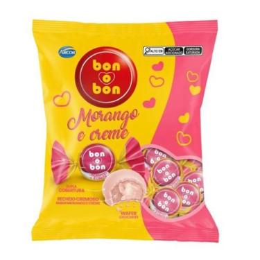 Imagem de Bombom Bon o Bon 750g Creme de Morango