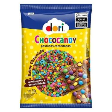 Imagem de Confeito Chococandy Chocolate Dori 1kg