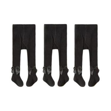 Imagem de Meias De Algodão Com Laço Para Meninas, Confortáveis E Respiráveis, Mo