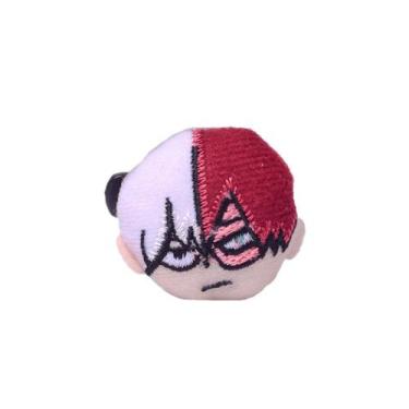 Imagem de Broche para decoração em tecido Todoroki My Hero Academia 4cm - yiweis