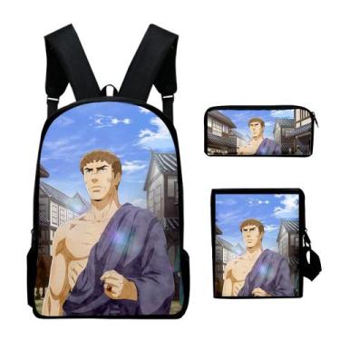 Imagem de Mochila escolar 3 unidades/lote Thermaes Romaes Novaes para crianças -