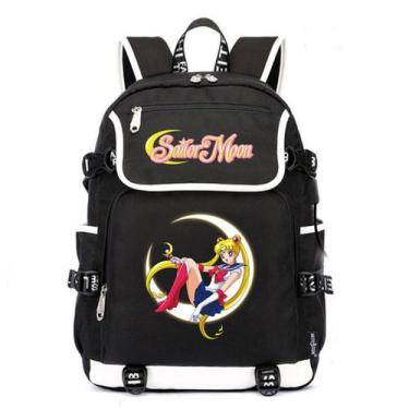 Imagem de Mochila escolar Sailors Moons Anime para crianças - yiweisai