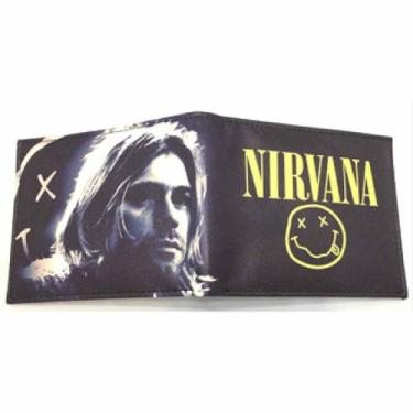 Imagem de Carteira Nirvanas Anime Characters Slim BiFold Multi PU - yiweisai