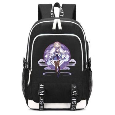 Imagem de Mochila escolar Genshins Impactss Anime para crianças - yiweisai