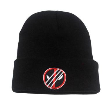 Imagem de Chapéu de malha Winter Beanie Deadpool Anime Soft para adultos - yiwei