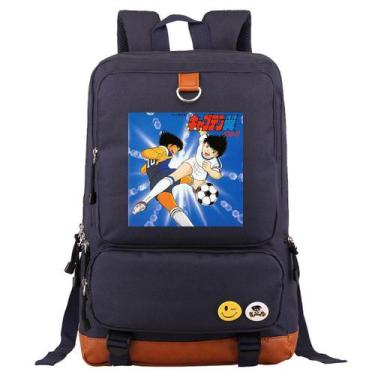 Imagem de Mochila escolar Captains Tsubasas Anime para crianças - yiweisai
